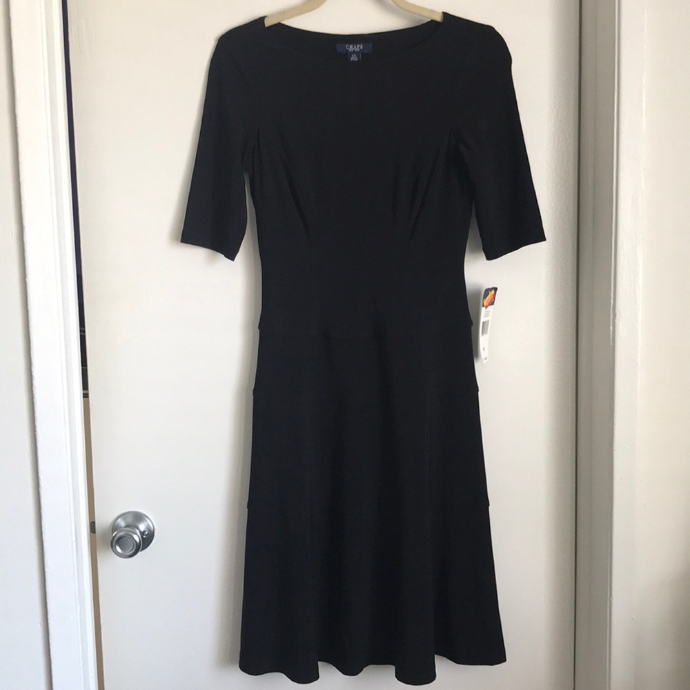 Black dress 3/4 sleeve